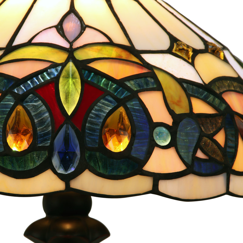 Zainab Resin Table Lamp, Blackish Bronze