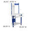 Corner Computer Desk with Hutch-541297729