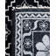 Tapis moderne fait à la main de conception unique - noir, 8 pi 3 po x 9 pi 10 po
