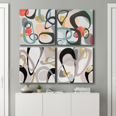 " Dessau I " 4 Piece Art Color Photography Print