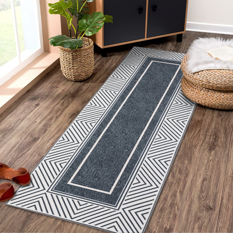 Einir Washable Rug, Runner 2' x 6'