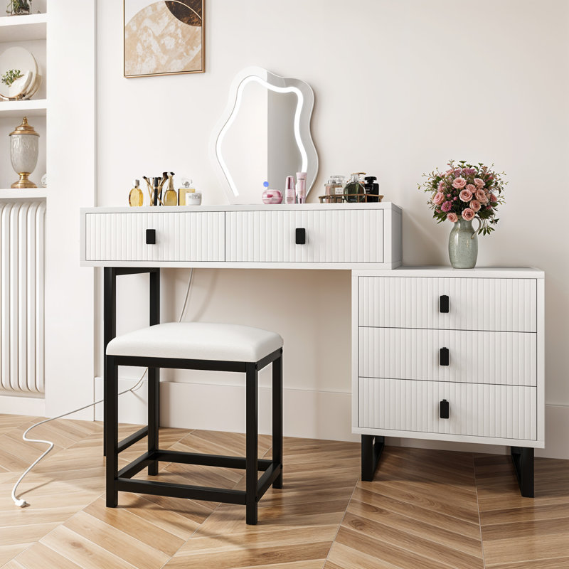  Coiffeuse Cloud avec miroir lumineux