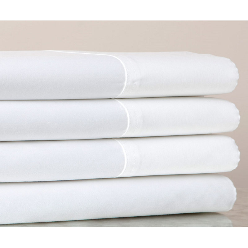 Sateen Standard - Set of 2, King, White