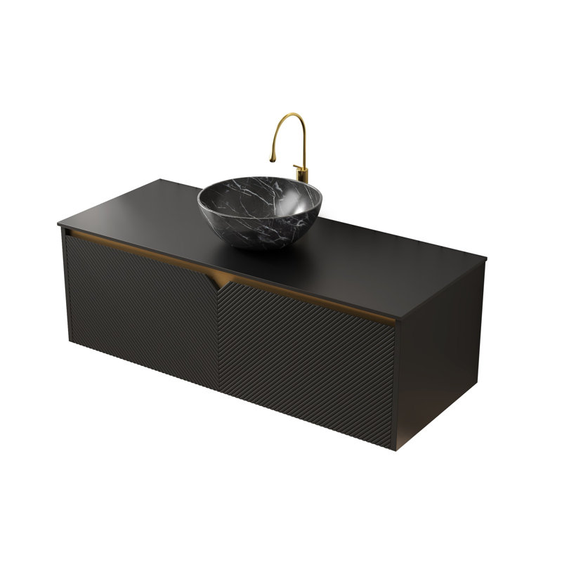 Meuble-lavabo mural pour salle de bain