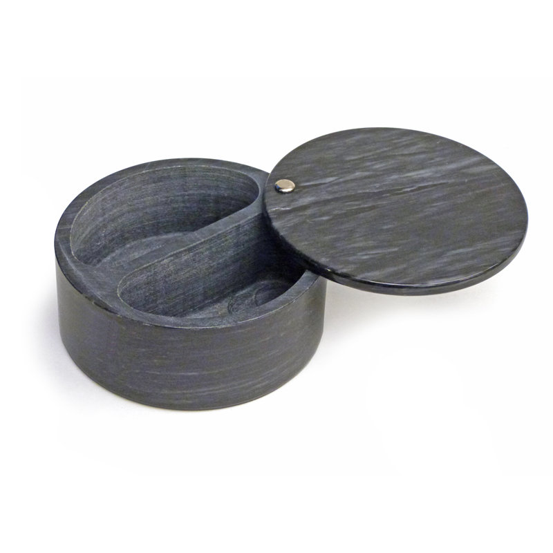 RSVP International Salt Cellar, Black