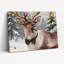 «Reindeer Snow», art mural sur toile-744142957