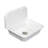 Kingston Brass Arcticstone Solid Surface White Stone Apron-Front 2-Hole Single Bowl Top-Mount Kitchen Sink-138767192