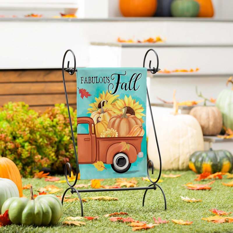 Drapeau de jardin Pickup For Fall