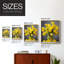FLORAL Series DCCXCIV-Impression encadrée de qualité supérieure - prête à être accrochée - aucun clou requis - aucun clou requis-579984624-579984625