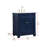 Lydie 30'' Single Bathroom Vanity with Marble Top-1418172147