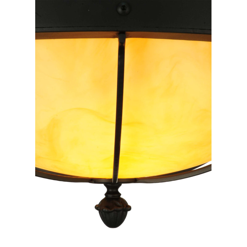 Plafonnier encastré pour cuves 20" à 2 lumières unique