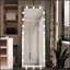 Miroir mural pleine grandeur avec DEL à DEL, commande tactile et 3 lumières de couleur pour la coiffeuse et le meuble-lavabo-1672788378