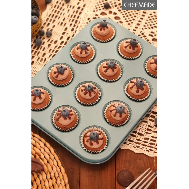 Moule à gâteau antiadhésif 12 tasses Chefmade
