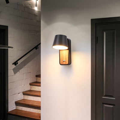 Dillman Aluminum LED Plug-in Armed Sconce