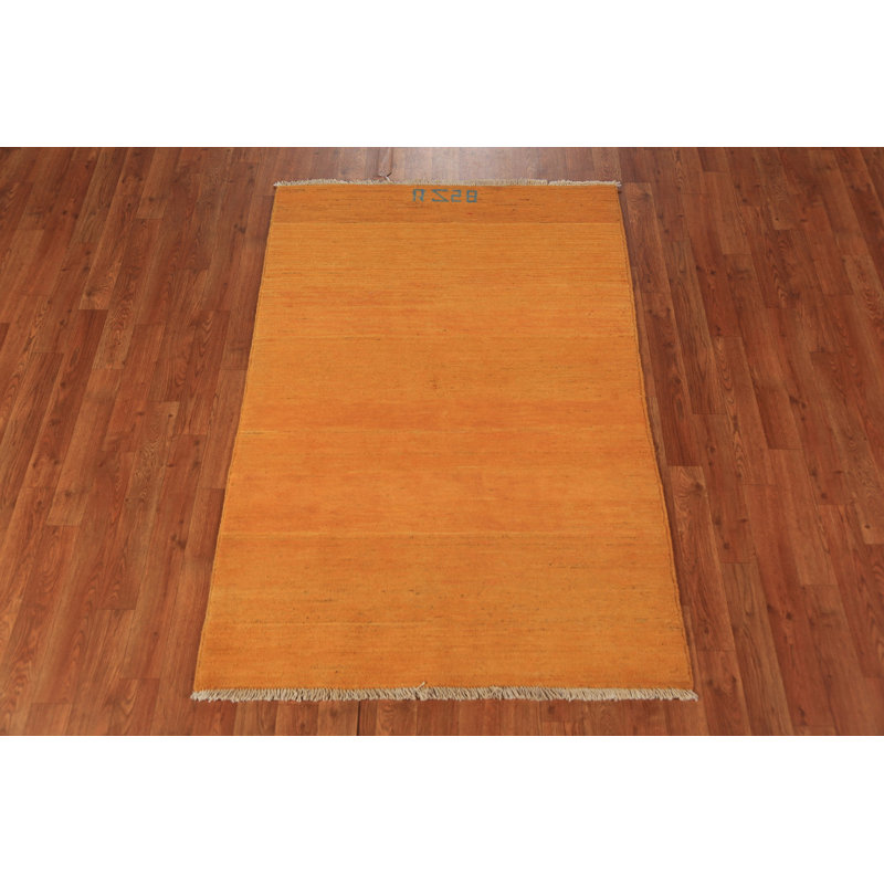 Tapis de vestibule moderne fait à la main 3 x 5 Gabbeh