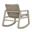  Chaise berçante d'extérieur en osier Sumba