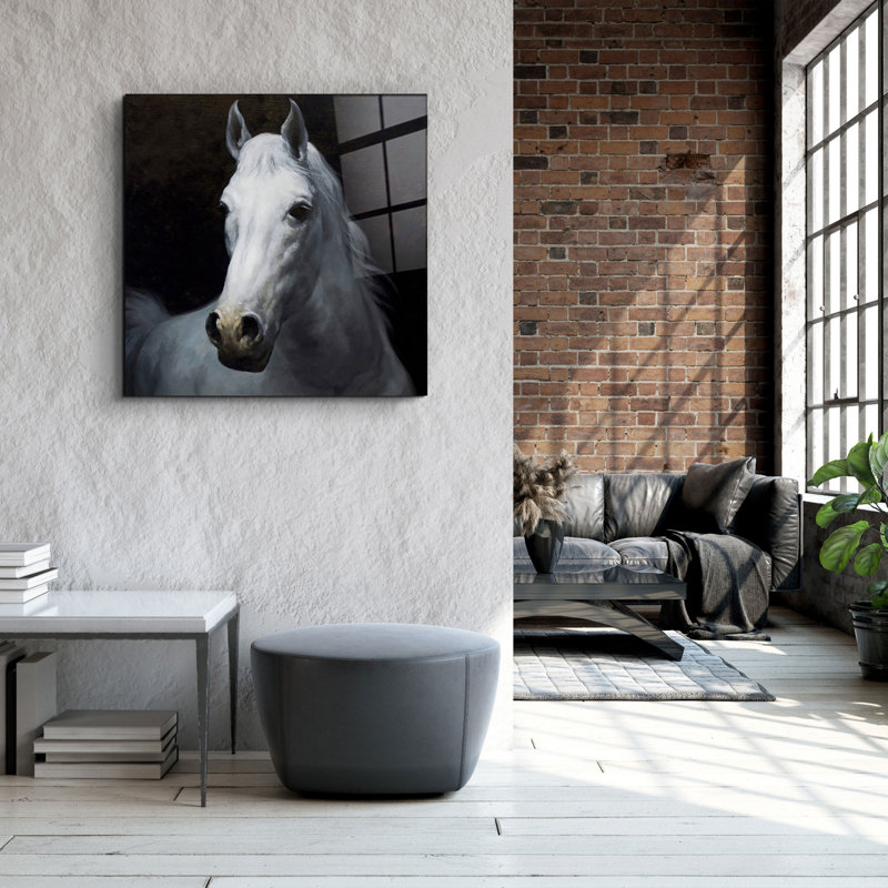 Peinture décorative en verre trempé