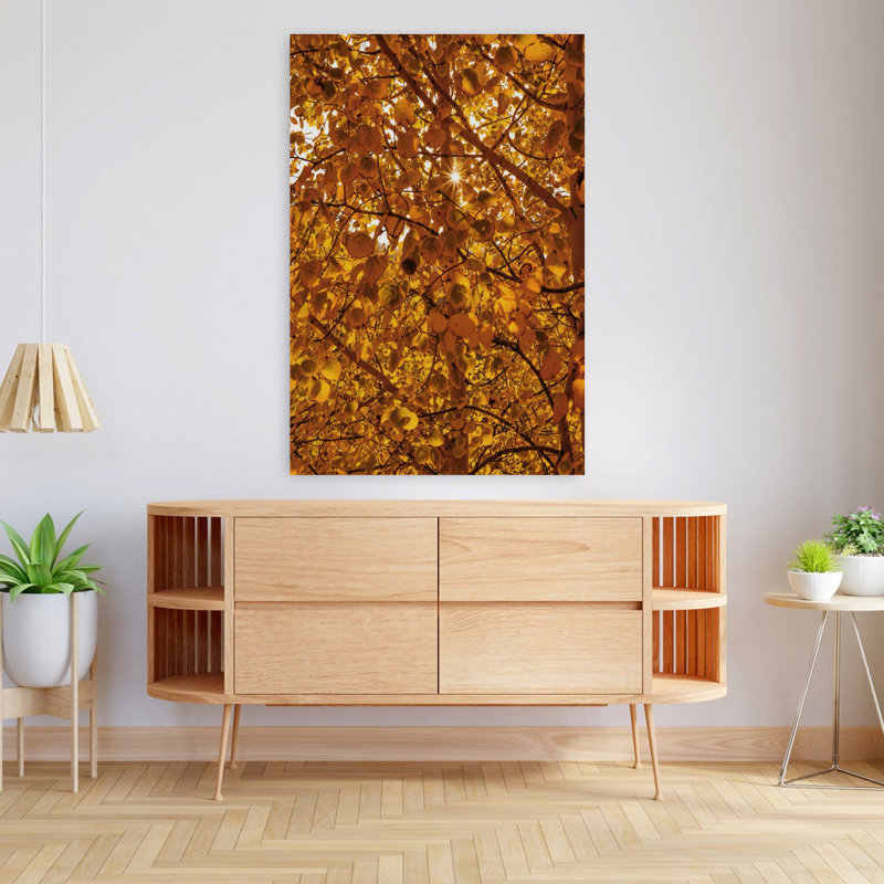 Guanella Pass Sunburst Abstract Contemporary Art, H 48 po x l 32 po