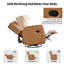 Fauteuil inclinable et berçant pivotant de 29,1 po Wykoff-882468576
