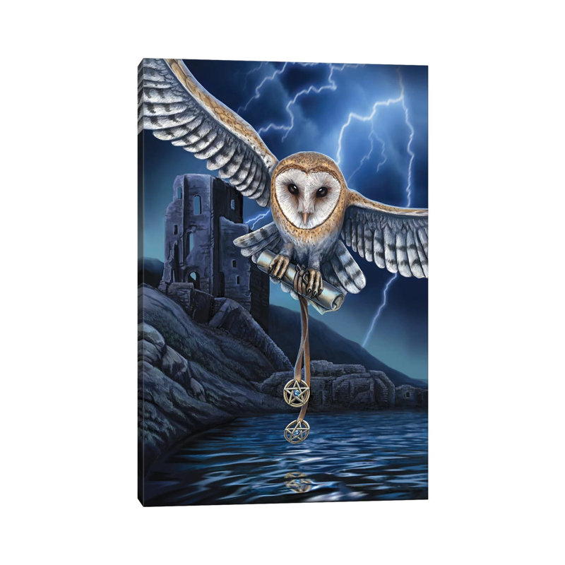 Heart of the Storm 1 Piece Wrapped Canvas Wall Art, 20.32 cm H x 30.48 cm W