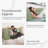 Sit-up Back Comfort Large Triangular Bolster Headboard Reading Wedge Pillow Compression-56678948-56616114