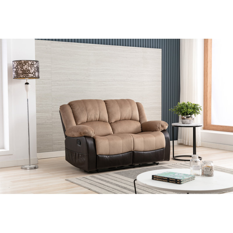 Causeuse Alizzon, Mélange de polyester beige
