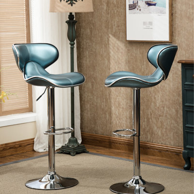 Of 2 Upholstery Adjustable Swivel , Base For Living, Dining, Bar, Office, Outdoor Spaces , Modern Design And Living Room, Dining