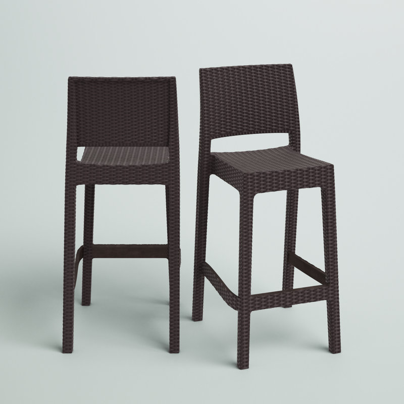 Tabouret de bar 29,5 po Mcgruder, Brun