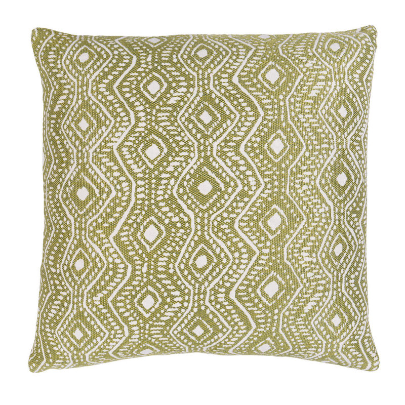 Colma I/O Pillow, Verde Geometric