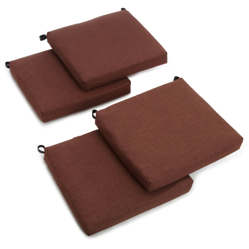 Outdoor 3'' Seat Cushion, Cocoa