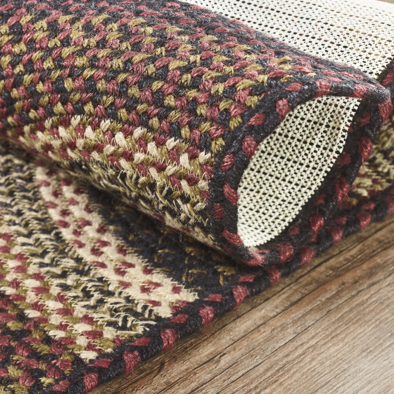 Amae Geometric Indoor Rug, Half Circle 1'4" x 2'9"