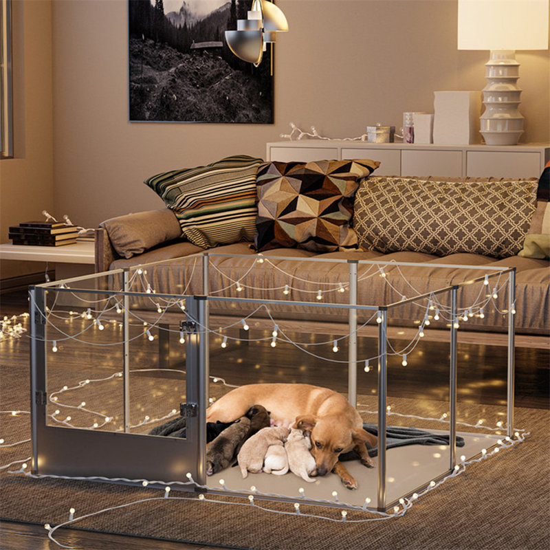 Playpen Pet Pen, 61 cm H x 120 cm W x 120 cm D