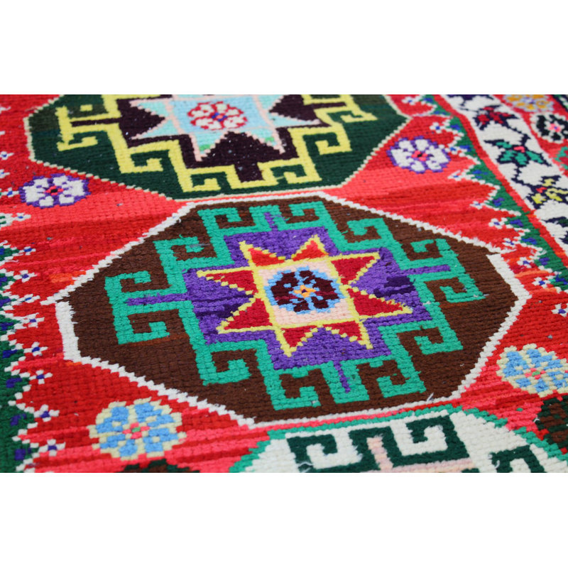 Herki One-of-a-Kind 2'7" X 12'2" Area Rug