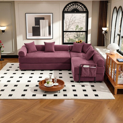 ​​6-in-1 Multi-Functional Folding Sofa with Cloud Comfort​ Convertible Folding Sofa Bed Module Flexibility