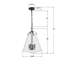 Luminaire suspendu 4 lumières Alanya-1063709228