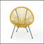 Ensemble de 2 chaises d'extérieur en faux rotin - Durable, confortable et élégant pour la vie extérieure moderne-167939294
