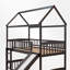 Lit simple mezzanine bas avec glissade-1938411164
