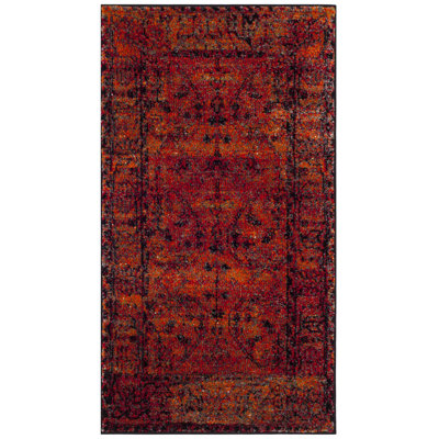 Tapis oriental orange Scheinuk