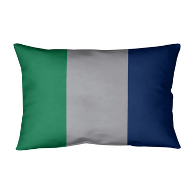 Vancouver Striped Linen Reversible Throw Pillow