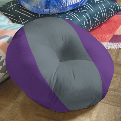 Striped Reversible Throw Pillow