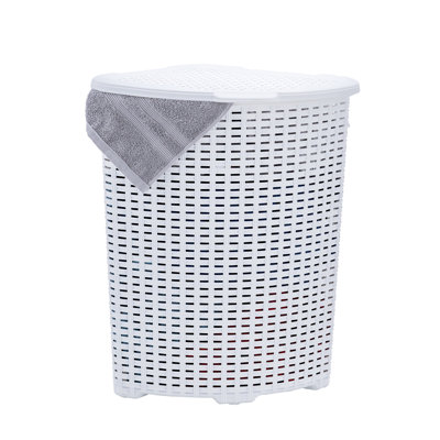 Jaliyah Plastic Laundry Hamper with Handles