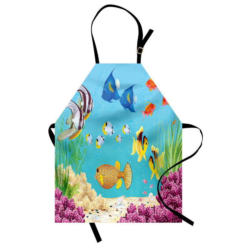 No Pattern Bib Apron