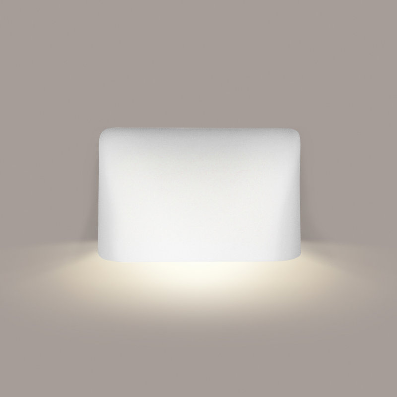 Plafonnier encastré blanc à intensité variable 1 lumière Aulay