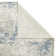 Edgeworth Abstract Machine Woven Cream Blue Area Rug