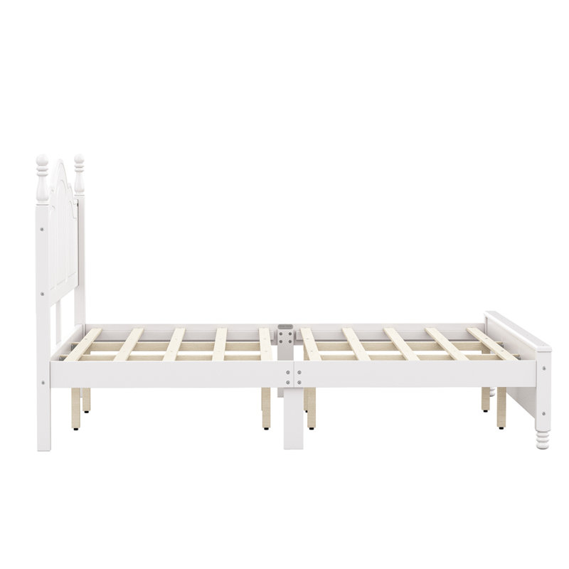 Cadre de lit plateforme Classic, White