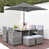 Grey with Grey Parasol