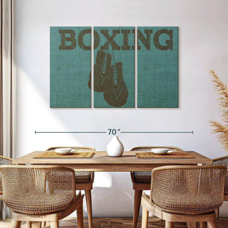 Sireci Boxing Typography, 36" H x 57" W