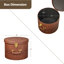 Boîte-cadeau Cowboy avec couvercle verrouillable doré-1395224490-1391974111