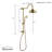 Complete Shower System(No Include Rough-in Valve)-55321986