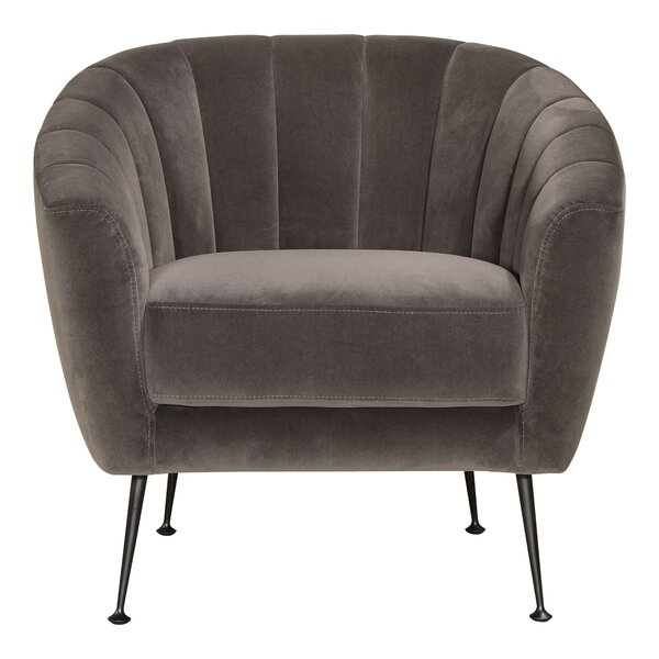 AllModern Aretha Upholstered Barrel Chair & Reviews | Wayfair